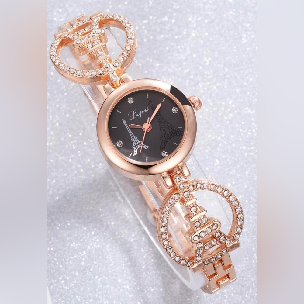 $7 Gorgeous Paris Watch. Can be sized. New. $7 WHEN BUNDLED WITH 3 OR MORE ITEMS - Picture 2 of 16